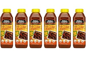 World Harbors Mexican Style Fajita Marinade, 16-fl. oz. plastic bottles (Pack of 6)
