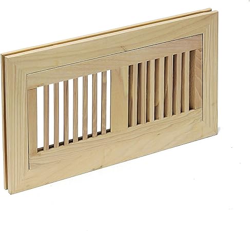 Welland Different Size Hickory Wood Flush Mount Floor Register
