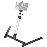 ChromLives Photo Copy Stand Pico Projector Stand with Phone Clamp Overhead Phone Mount Phone Stand Mini Tripod Adjustable Tab