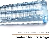Oksdown 4 Pack Clear Rubber Door Stops Heavy Duty Anti Slip Wedges view 5