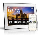 10.1" Smart Islamic Display, WiFi Digital Azan Clock &amp; Prayer Frame, Worldwide Prayer &amp; Iqamah Times, Full Quran Player, 64GB, 2.4G/5G WiFi, Touchscreen Muslim Home Display