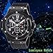 Megir Men's Sport Silicon Band Chronograph and Calendar Function Luminous Quartz Wrist Watch