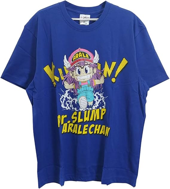 Amazon アラレちゃん Tシャツ 4l Xxxl ドクタースランプ 東映アニメーション キャラ グッズ ブルー Ar8308bl Tシャツ カットソー 通販
