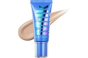 Milk Makeup Hydro Grip Hydrating Gel Skin Tint – 12HR Lightweight Buildable Coverage with Hyaluronic Acid for Natural Dewy Finish – Non-Comedogenic