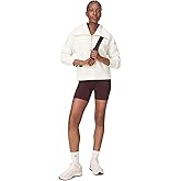 Sweaty Betty Women's Peaceful Rib Half Zip Cropped Sweatshirt