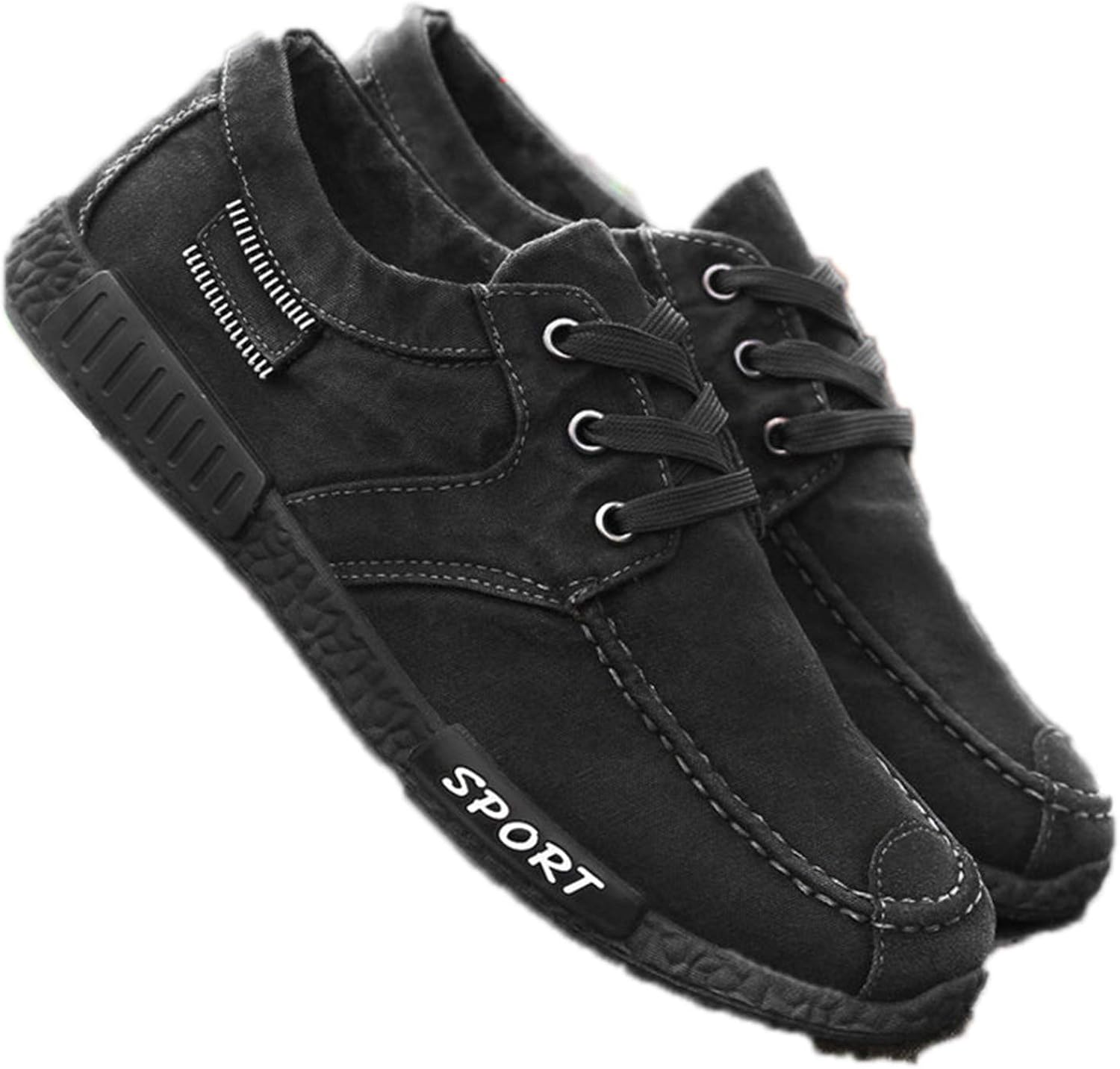 mens slip on canvas summer shoes