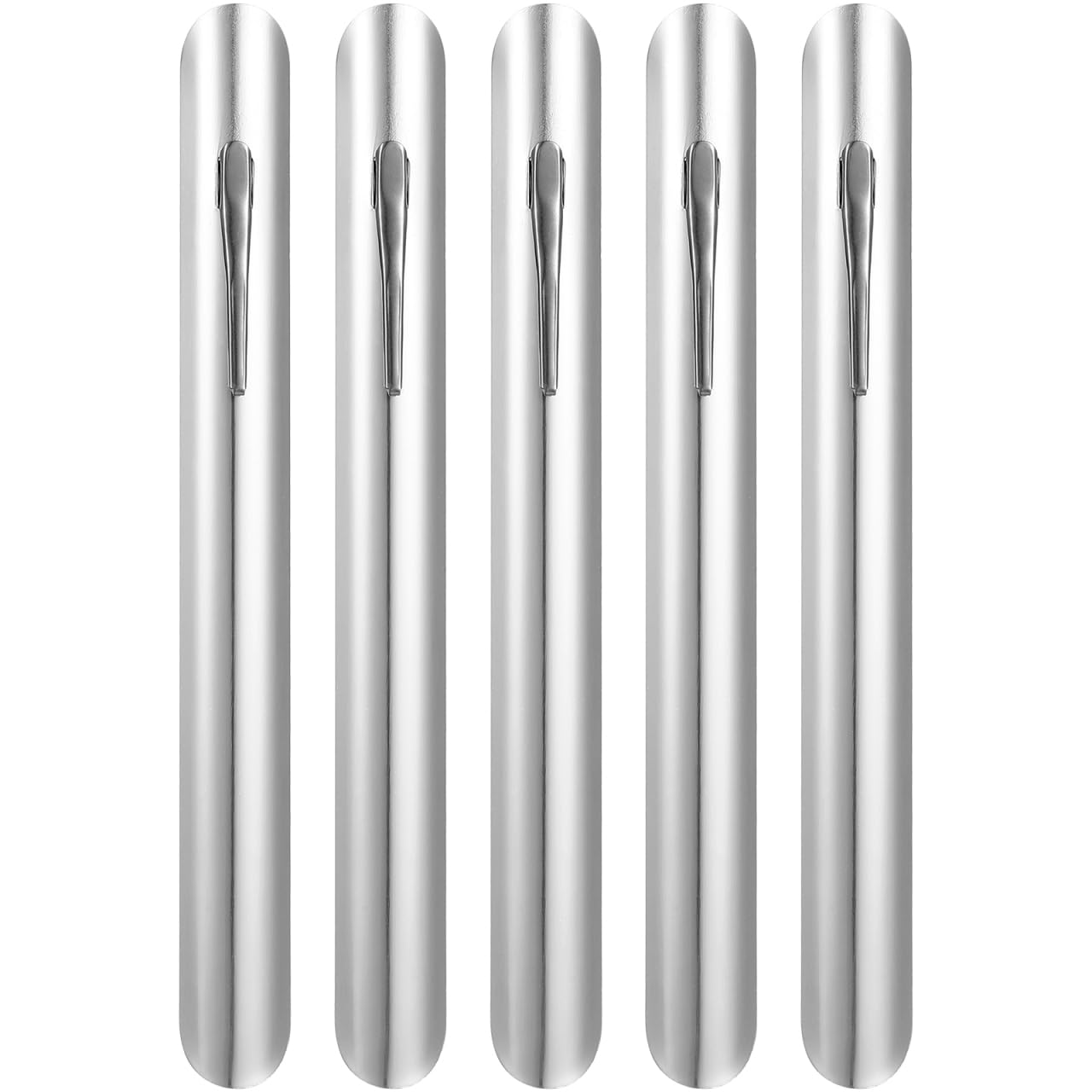 Healeved Stainless Steel Crumb Sweeper with Clip 6.00In Table Crumb Scraper Lightweight Bread Cleaner for Servers and Restaurant Staff Compact Metal Removal Tool