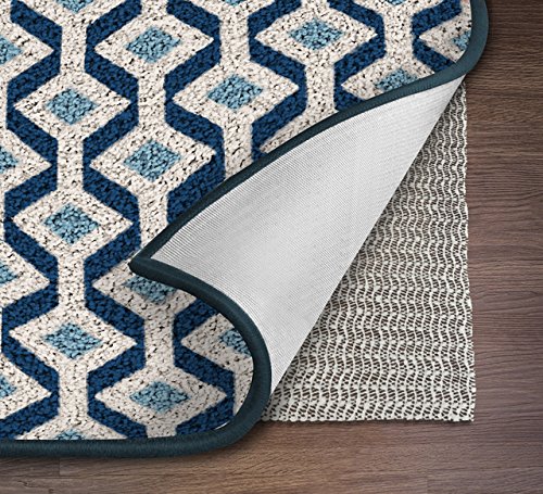 NINJA BRAND Area Rug Pad Gripper for Hard Surface Floors, #1 Grip, Maximum Protection Pads, Rectangular, Cushioned (8' x 10')