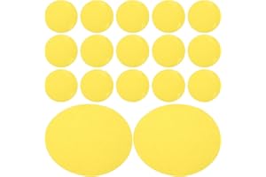WESIEVYA Warm Light Filter Film 20Pcs Self-Adhesive for 50Mm LED Bulbs, Color Correction Stickers for
