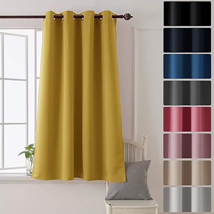 Deconovo Blackout Curtain Material Room Darkening Curtain Thermal