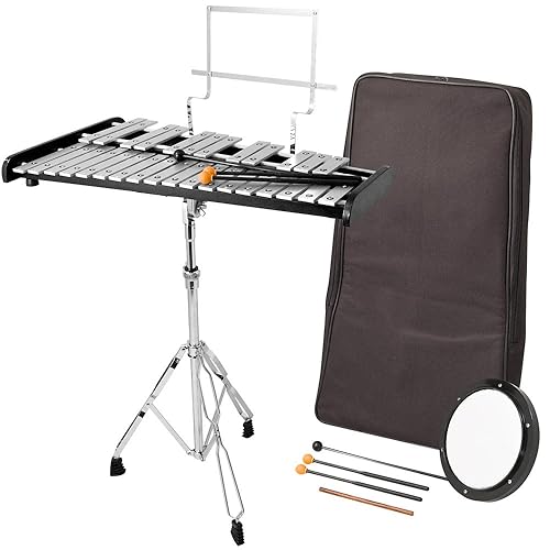 32 Note Orchestral Glockenspiel by Gear4music with Stand & Case Amazon