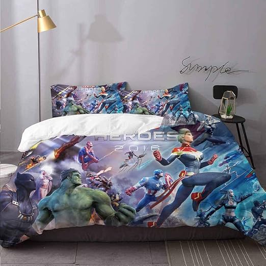 spiderman double bedding set