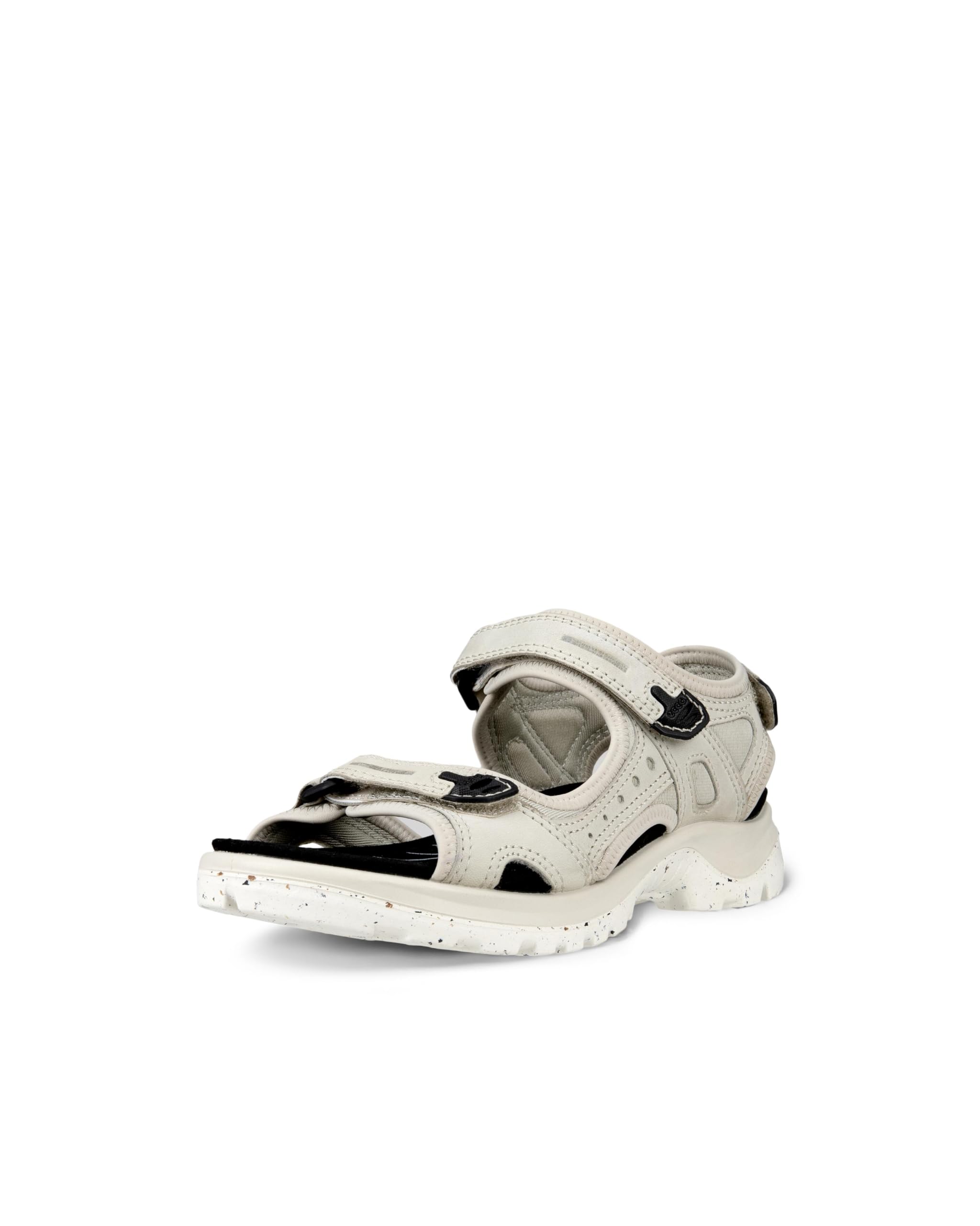 ECCO Women’s Yucatan Plus Sport Sandal, Gravel Nubuck, 6-6.5