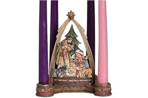 JOSEPH'S STUDIO Josephs Studio Josephs Studio 6-1/4-Inch tall Nativity Advent Candle Holder (candles not included)