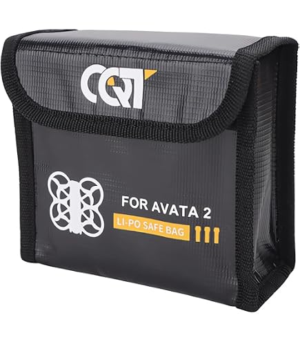 Sac De Rangement Sécurisé Pour Batterie LiPo INJORA | 26x13x15 Cm | Protection Anti-chaleur Et étanche - 3