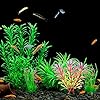 Vibury-Aquarium-Decoration-Plants-with-Rockery-View-13pcs-Green-Aquarium-Plants-Plastic-and-Aquarium-Mountain-Reef-Rock-Cave-Resin-Fish-Tank-Ornament-Decoration Vibury Aquarium Decoration Plants with Rockery View, 13pcs Green Aquarium Plants Plastic and Aquarium Mountain Reef Rock…