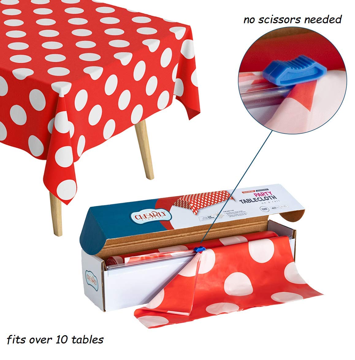 Best table cloth polka dot