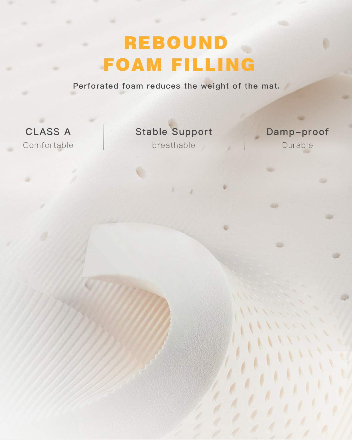 KingCamp CLASSIC Light Comfort Self-Inflating Camping Sleeping Pad with Built-in Pillows