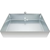 Camco 20932 Water Heater Drain Pan, 30-Inch x 30-Inch x 6-Inch