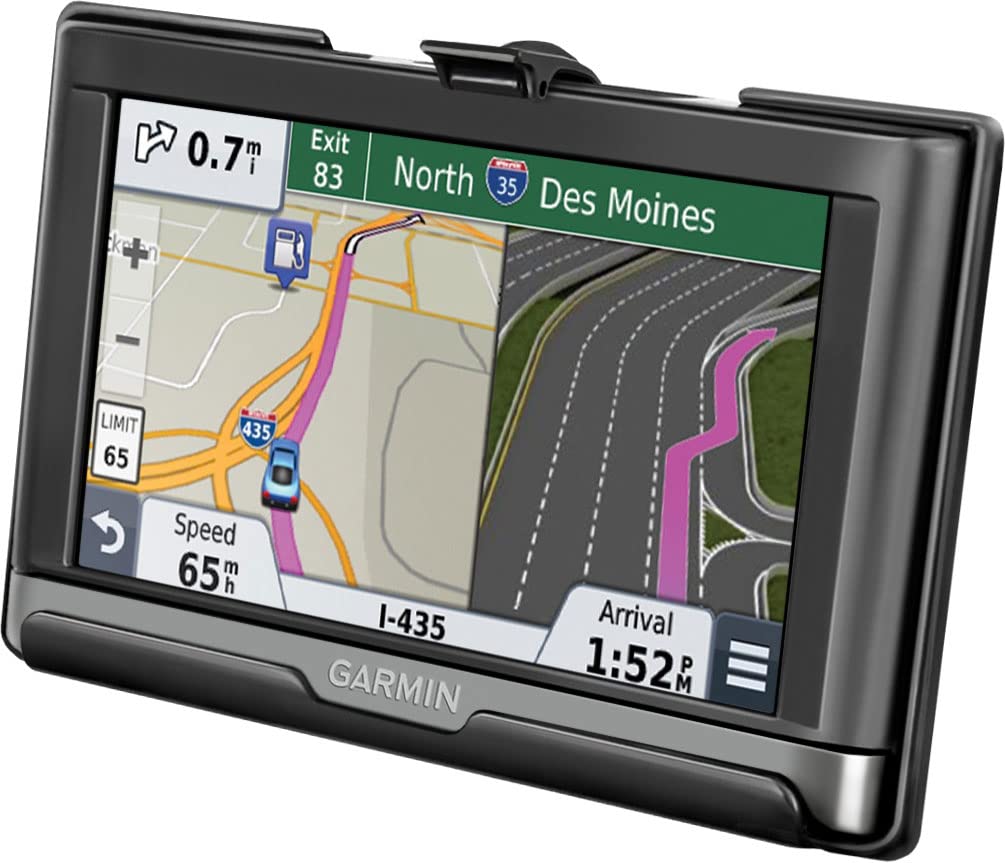 RAM GPS Vehicle Mount for Garmin Nuvi 2557LMT, 2577LT & 2597LMT (5 Inch LCD, Black)