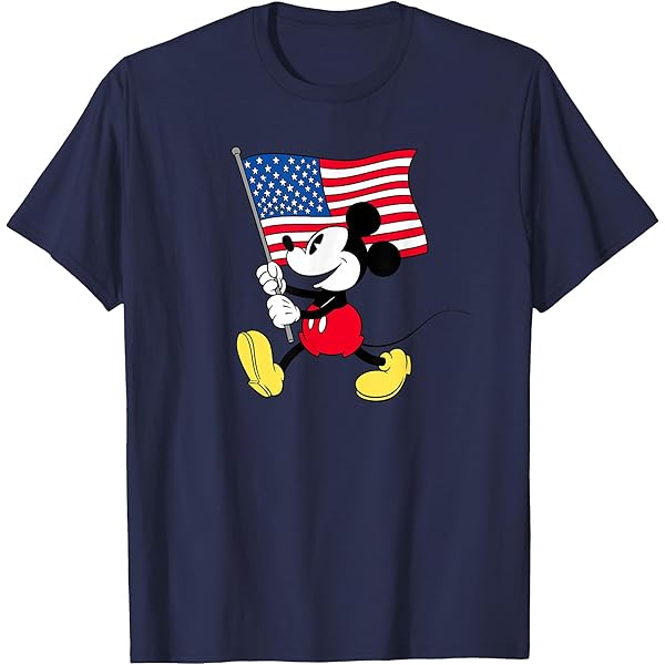 AMERICANA Mickey Mouse プリントTシャツ Mickey Mouse Americana T-Shirt for Adults | Disney Store