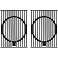 SGP4033N Grates Replacement Parts for Stok Quattro Grill Parts SGP4330SB SGP4032N SGP4130N Nexgrill 720-0830H 720-0888 720-0783E Parts Charbroil 463241113 463449914 Kenmore 415.16106210 Grill Part