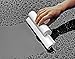Cleret Dual Bladed Classic Bath Squeegee - All White