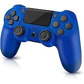 Turquvix Wireless Controller for PS-4, with Audio Jack, Vibration, Six-Axis Motion Control, Touchpad, Compatible with Play St