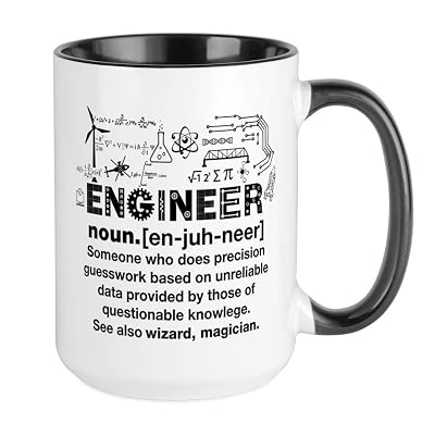Buy Cafepress Engineer Funny Definition Mugs Coffee Mug Large 15 Oz White Coffee Cup Online In Indonesia B073pdcz33