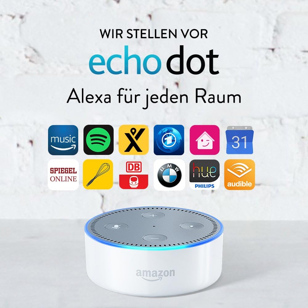 Amazon Echo Dot (Vorherige Generation 2. Gen.), Zertifiziert und