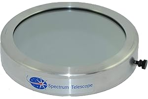 SPECTRUM TELESCOPE Glass Solar Filter 7.50'' (ST750G) Glass Solar Filter Fits: Astrophysics 155; Celestron: NexStar 6/6SE, C6; Meade LXD 55 6″ S/Newt;