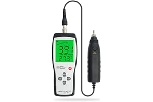 Vibration Analyzer Tester with Calibration Certificate, Handheld Vibrometer with LCD Display, Digital Vibration Meter,Portabl