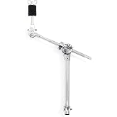 Gibraltar 12" Short Cymbal Boom Arm with Gearless Brake Tilter and Memory Lock, Compact Drum Hardware Expansion for Splash Effects Cymbals, Rack and Multi Clamp Compatible Mounting Accessory (SC-SBBT)