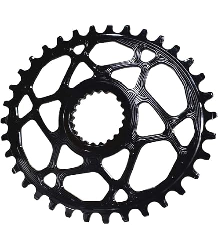 Amazon.com: Absolute Balck Oval Chainring XTR XT & SLX DIRECTMOUNT