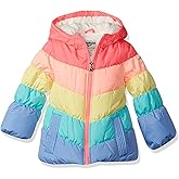 OshKosh B'Gosh Girls' Perfect Colorblocked Heavyweight Jacket Coat