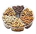 Freshly Roasted 6 Mixed Nuts Gift Tray | Healthy & Gourmet Snacks, Almonds, Pistachios, Cashews, Walnuts, Mixed Nuts, Honey glazed pecans