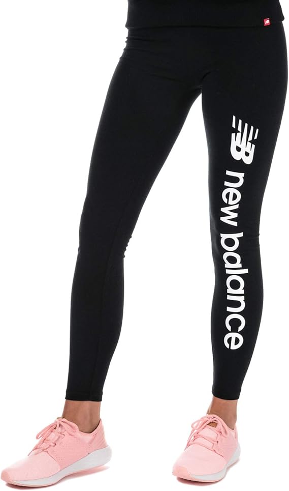 New Balance Women's Sport Style Optiks Leggings in Black Size 46