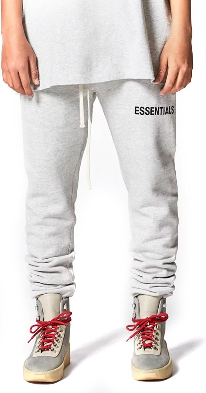 fear of god essentials graphic sweat shorts