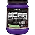 Ultimate Nutrition Flavored BCAA Powder - Caffeine Free with 3g Leucine 1.5g Valine 1.5g Isoleucine - Post Workout Amino Acid Supplement, Grape, 30 Servings