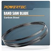 POWERTEC 93-1/2 Inch Bandsaw Blades for Woodworking, 1/2" x 6 TPI Band Saw Blades for Delta, Grizzly, Rikon, Sears Craftsman,