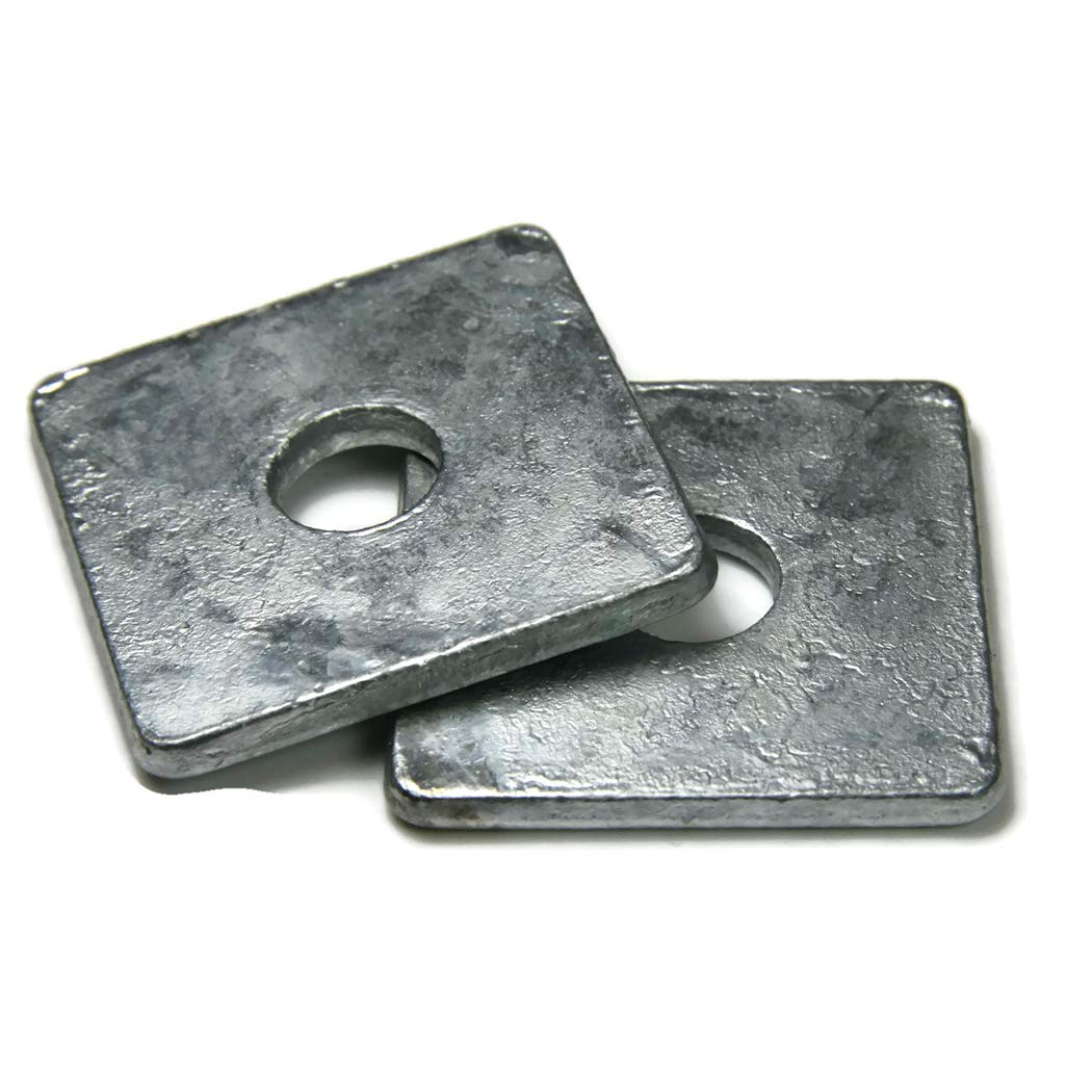 Square Dock Washers Hot Dipped Galvanized ID 15/16, OD 3, THK 0.315 7/8