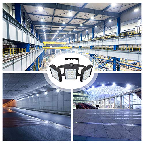 LED Flood Light, STASUN 90W 8100lm Dusk to Dawn Security Lights with 330°Wide Lighting Area(Photocell Included), 6000K Daylight, OSRAM LED Chips, Waterproof, Great for Yard, Street, Parking Lot - Thumbnail 6