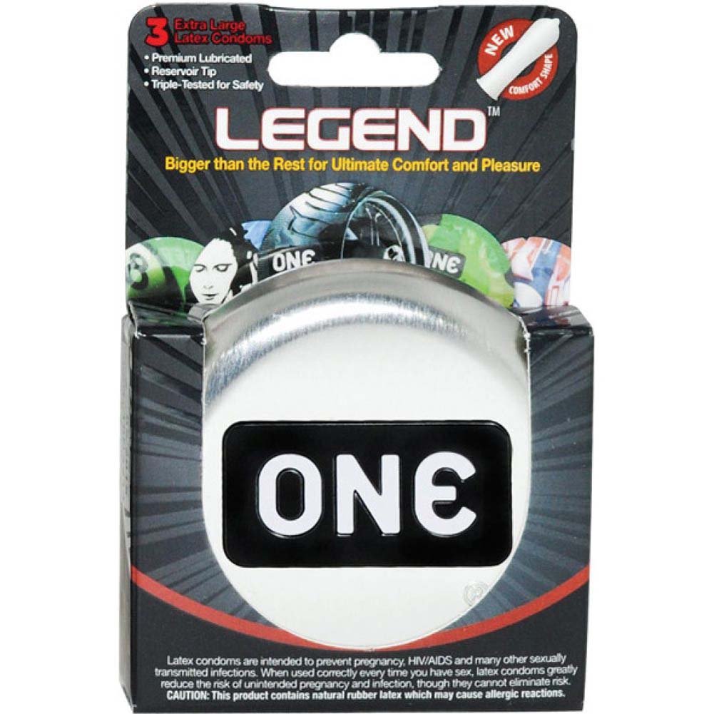 One Condoms One Legend, 3 Count