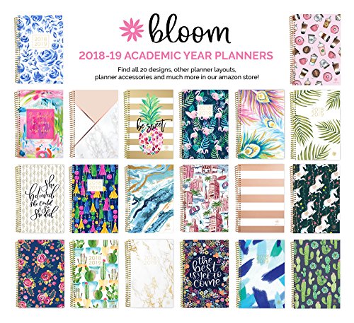 image for bloom daily planners 2018-2019 Academic Year Day Planner - Monthly and
