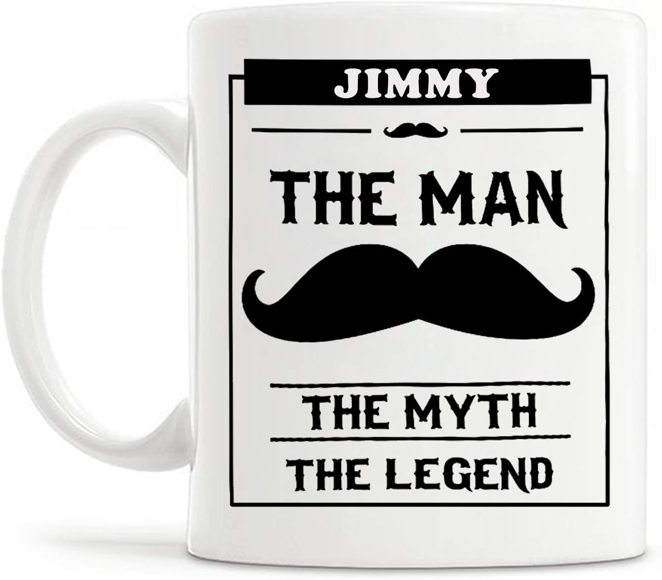 ALLEYMUG Personalized The Man The Myth The