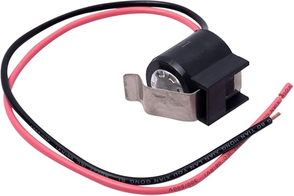 W10225581 Refrigerator Bimetal Defrost Thermostat Replacement Part- Exact Fit for Whirlpool KitchenAid and Kenmore Refrigerators - Replaces WPW10225581, PS11750673, 2149849, AP6017375, PS237680