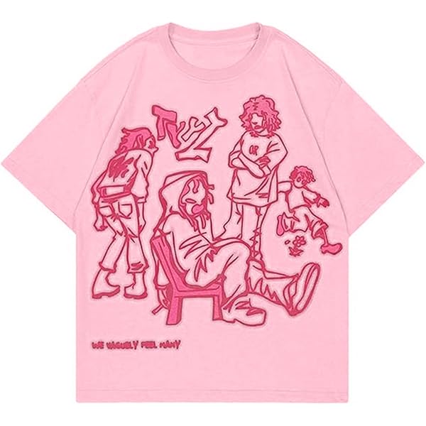 トップス 90s Mojoware graphic art L/S T shirt y2k Vintage