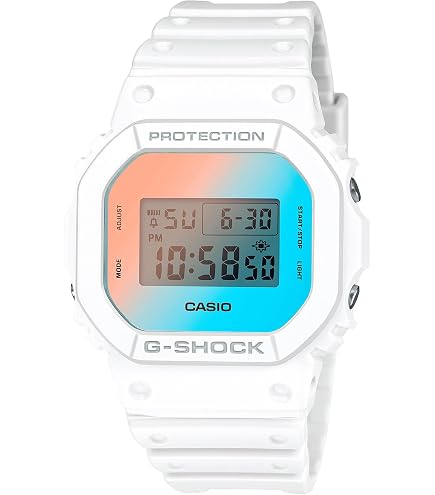 Amazon.com: Casio G-Shock Beach Time Lapse Analog Digital White