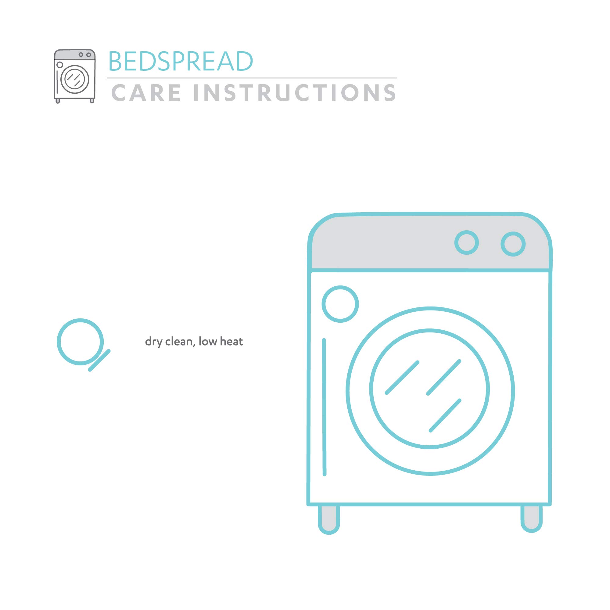 Lush Decor Dark Gray Lush Décor Ruffle Skirt Bedspread Shabby Chic Farmhouse Style Lightweight 3 Piece Set Queen