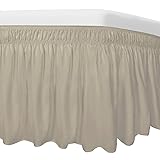 Easy-Going Bed Skirt for Queen or King Size Bed, 22